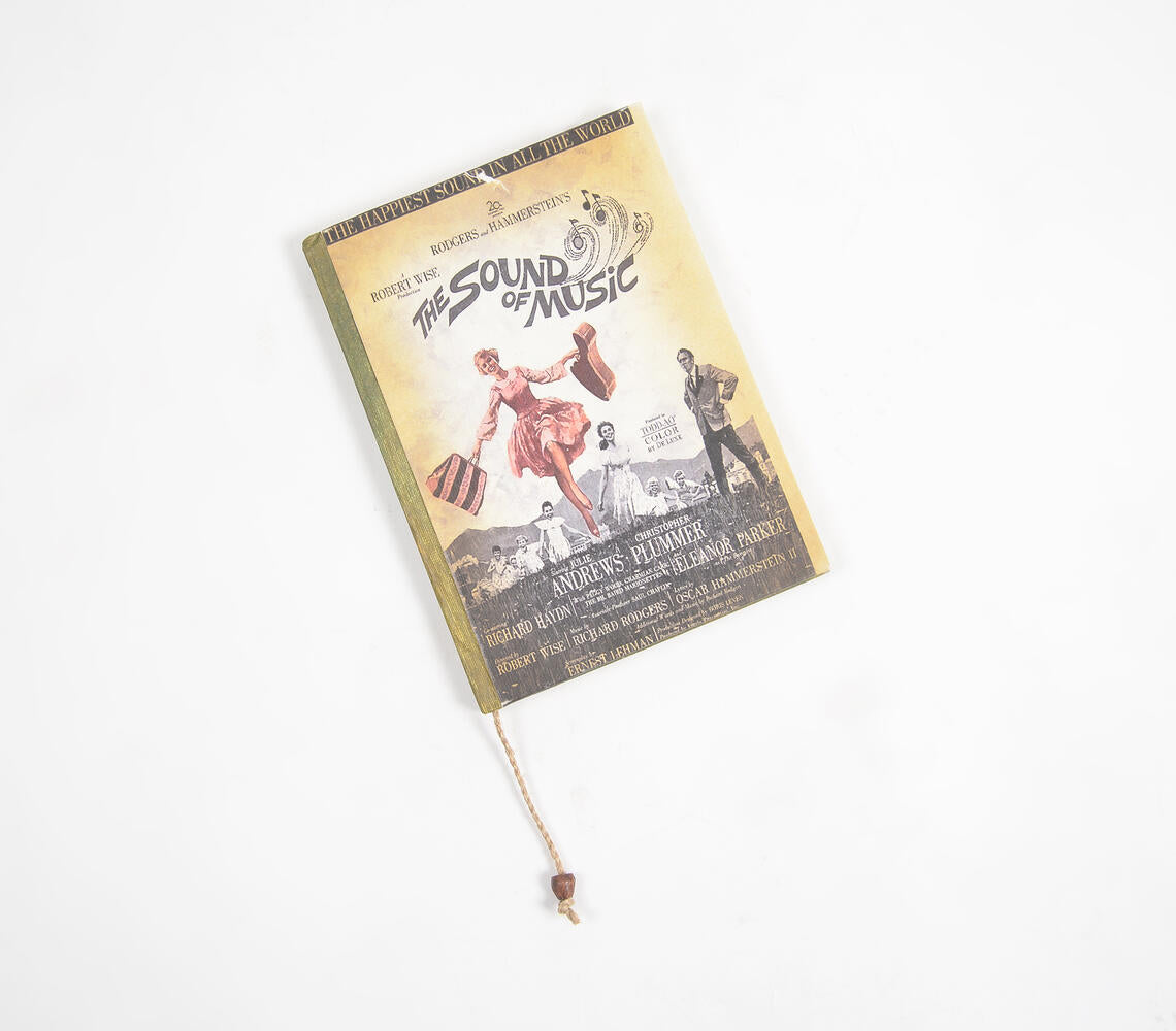 Hand Painted 'Sound of Music' Cover Diary