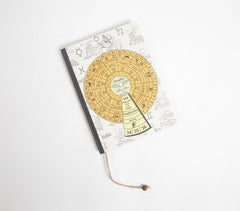 Hand Painted Astrological Sagittarius Sign Paper Diary