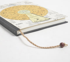 Hand Painted Astrological Sagittarius Sign Paper Diary
