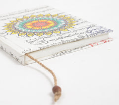 Hand Painted Mandala Paper Diary