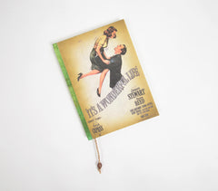 Hand Painted 'It's a wonderful life' Poster Paper Diary