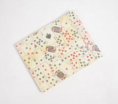 Hand Printed Deck of Cards Pastable Album Scrapbook