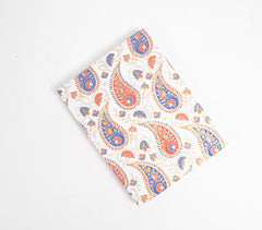 Paisley Printed Handmade Paper Diary Q1