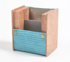 Upcycled diy pen stand