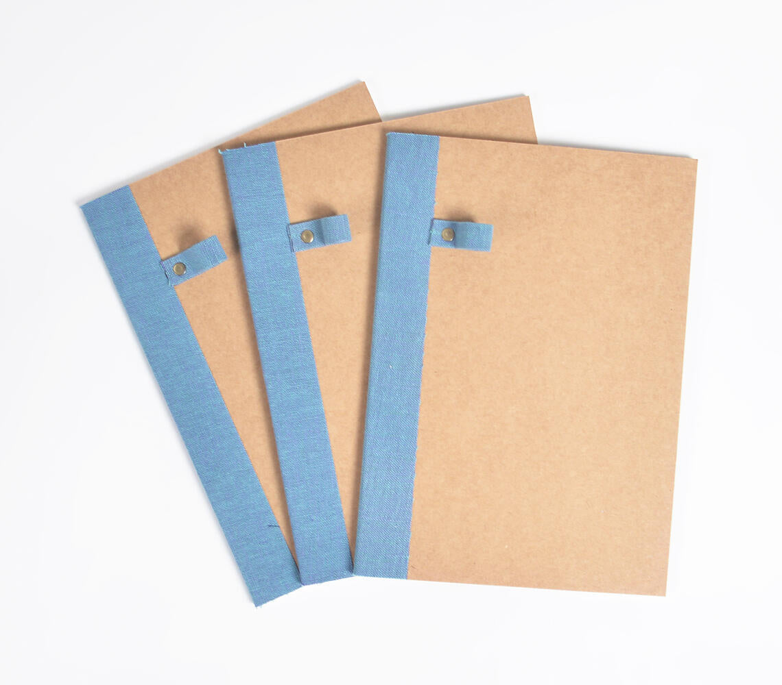A5 zero-waste paperback upcycled notebook 3