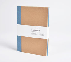 A5 zero-waste paperback upcycled notebook 3