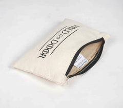 Hold the Door Cotton Canvas Pouch