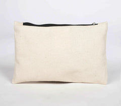 Hold the Door Cotton Canvas Pouch