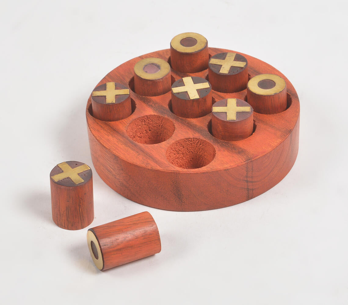 Mango Wood Tic-Tac-Toe