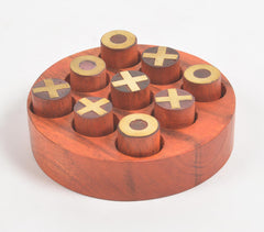 Mango Wood Tic-Tac-Toe