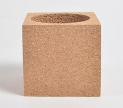Minimal Rectangular Cork Pen Holder
