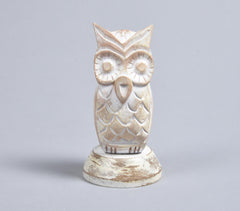 Handcrafted Wooden Owl Specs Holder