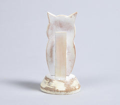 Handcrafted Wooden Owl Specs Holder