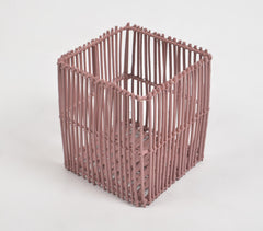 Handwoven Cane Eco-Friendly Pen Stand