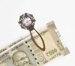 Antique Metal Taj Mahal Motif Bookmark