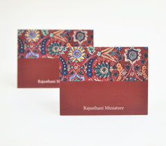 Rajasthani Miniature Paper Gift Pouch With 2 Gift Tags
