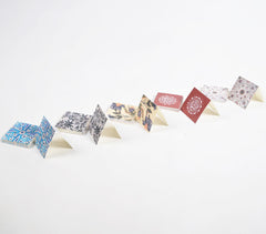 Assortment of Paper Gift Tags (5 packs of set of 10 tags)