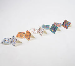 Assortment of Paper Gift Tags (5 packs of set of 10 tags)