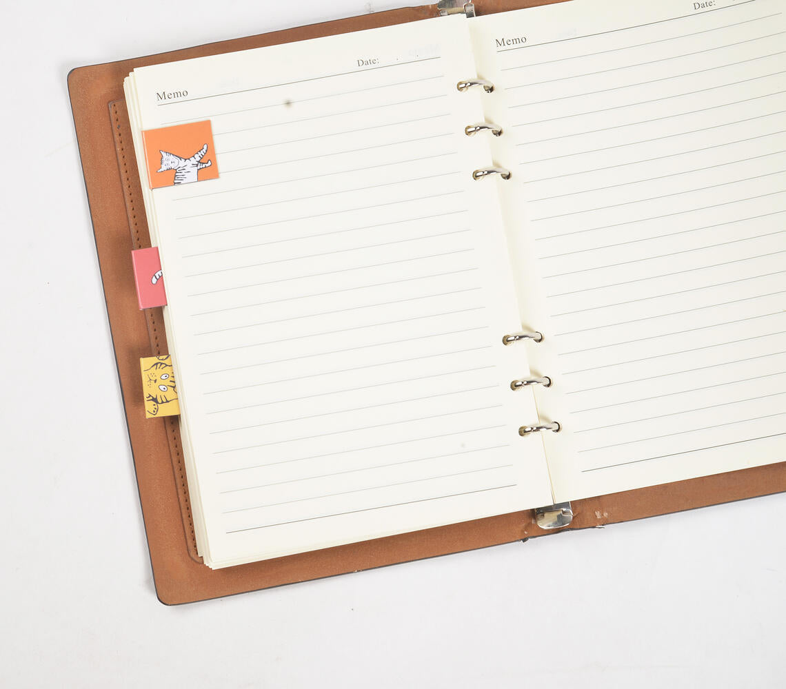 Quirky Cats Magnetic Paper Tabs (set of 3)