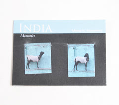 Indian Goat Magnetic Paper Bookmarks (set of 2)