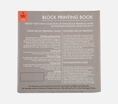 DIY Block Print Craft Story Book Kit - Crane & crab