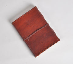 Hand Stitched Leather Diary