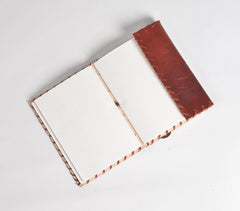 Hand Stitched Leather Diary
