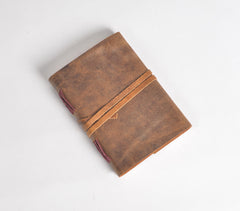 Hand Bound Leather Diary