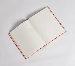 Leather Diary with Metal Charms