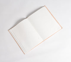 Embossed Floral Leather Diary