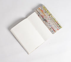 Recycled Rolled Newspaper Diary