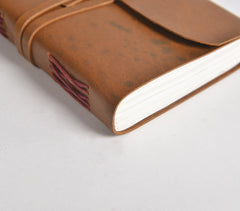 Hand Cut & Bound Leather Diary Q2