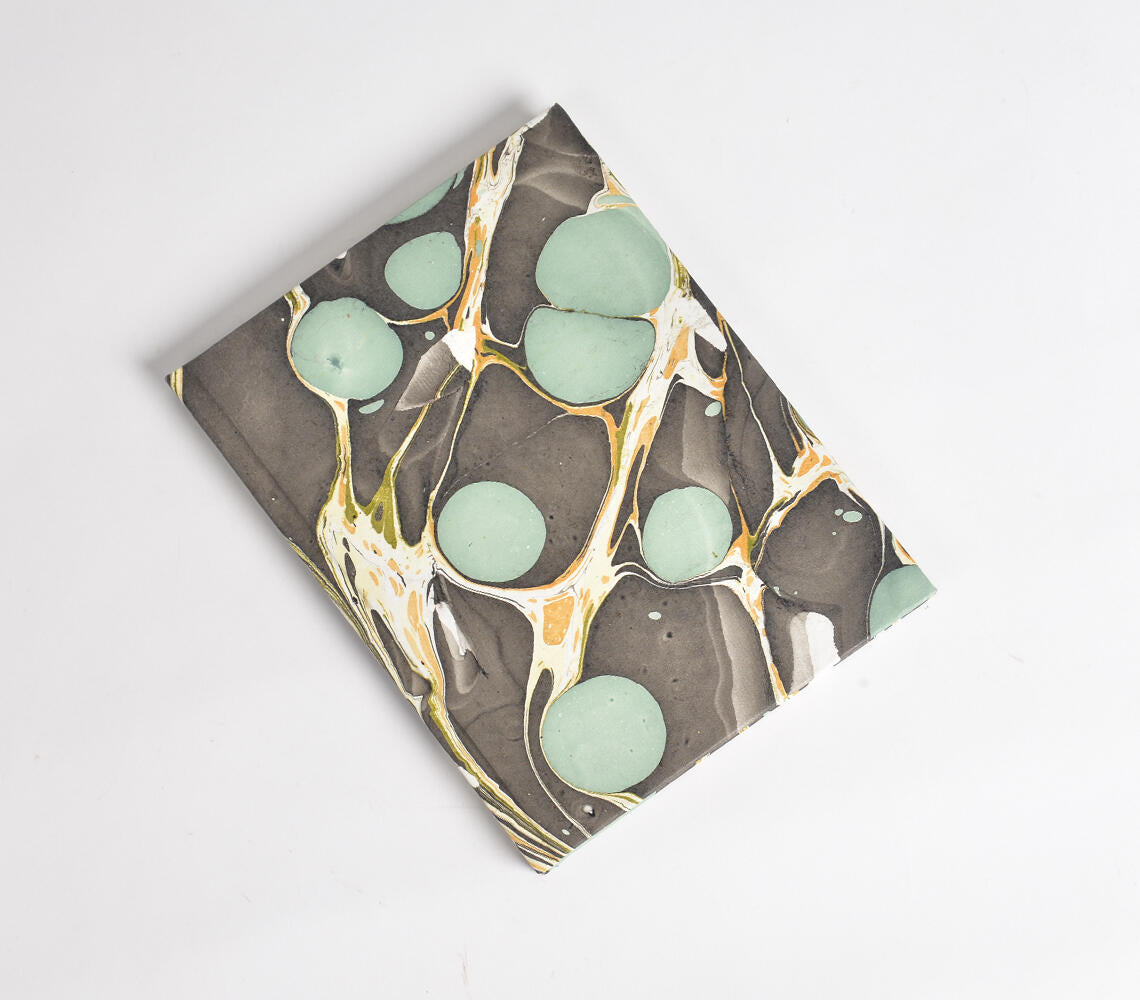 Marbleized Handmade Paper Diary