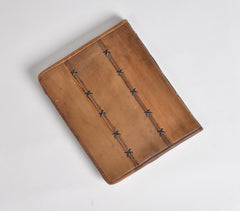 Leather Cross Stitch & Bound Diary
