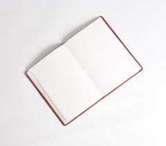 Embossed & Accented Leather Diary