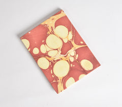 Marbleized Handmade Paper Diary Q1
