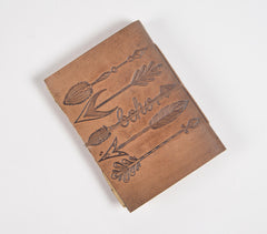 Vintage Handmade Paper & Leather Journal