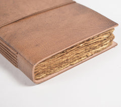 Vintage Handmade Paper & Leather Journal