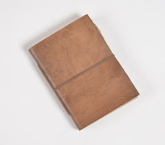 Vintage Handmade Paper & Leather Journal