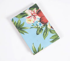 Hand Bound Tropical Fabric Diary
