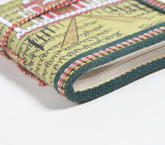 Recycled Ethnic Handwritten Paper Journal