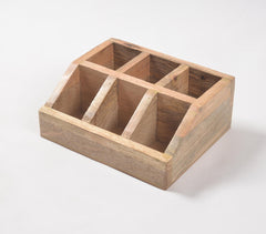 Minimal Natural Wood Office Organizer