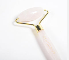 Hand Cut Rose Quartz Face Roller