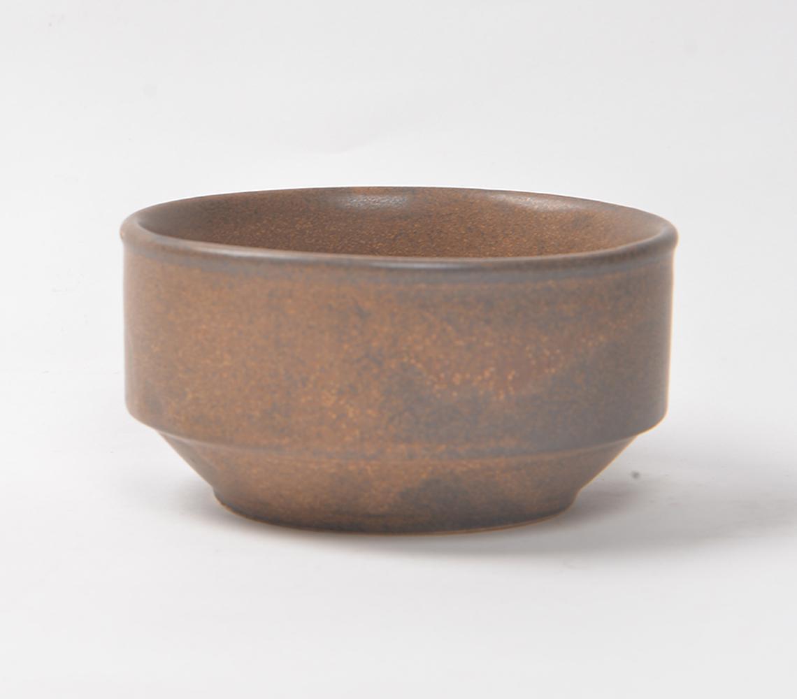 Basic Brown Clay Soup Bowl
