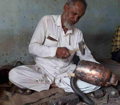Handmade & Recycled Iron Coated Bell