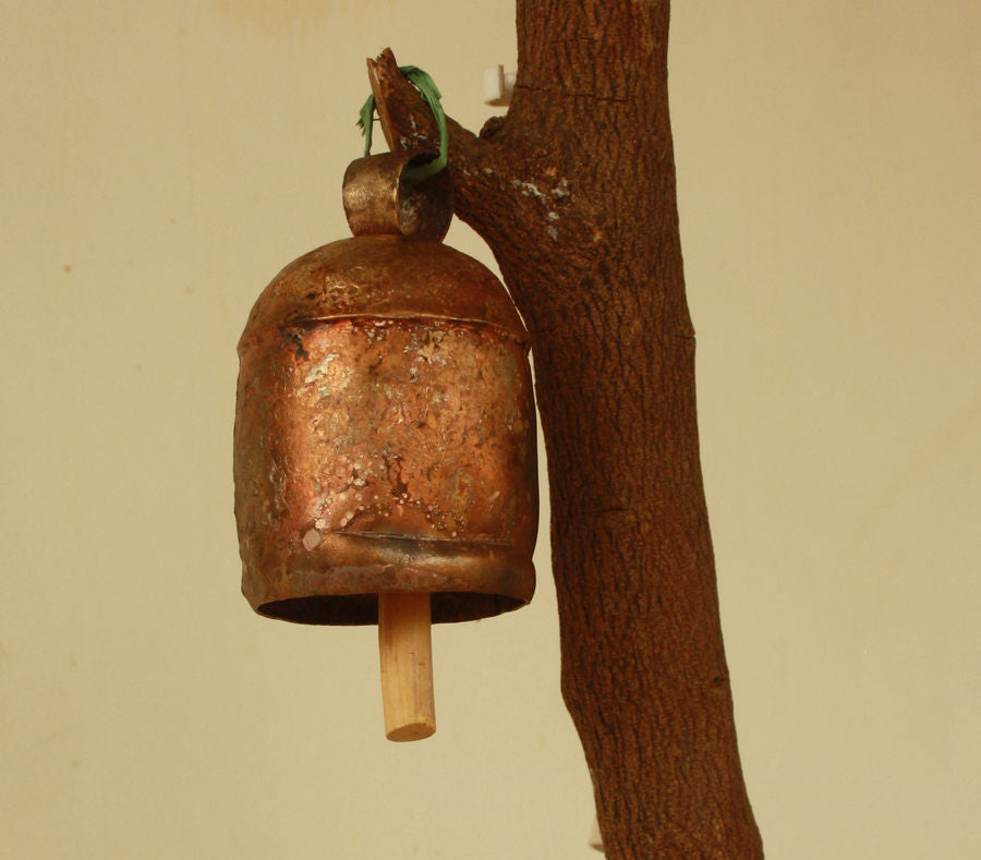 Handmade & Recycled Iron Coated Bell