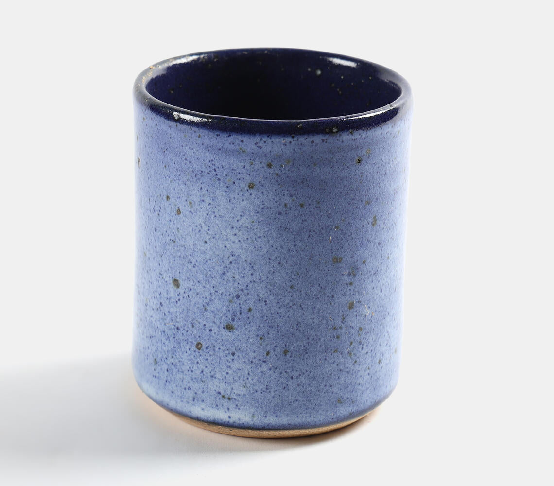 Speckeled Stoneware Azure Mug