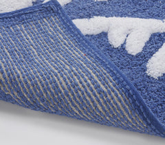 Handwoven Cotton Blend Super Absorbent Bath Mat