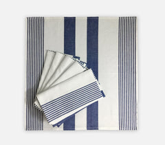 Hand Stitched Cotton Dining Napkins (Set of 6)
