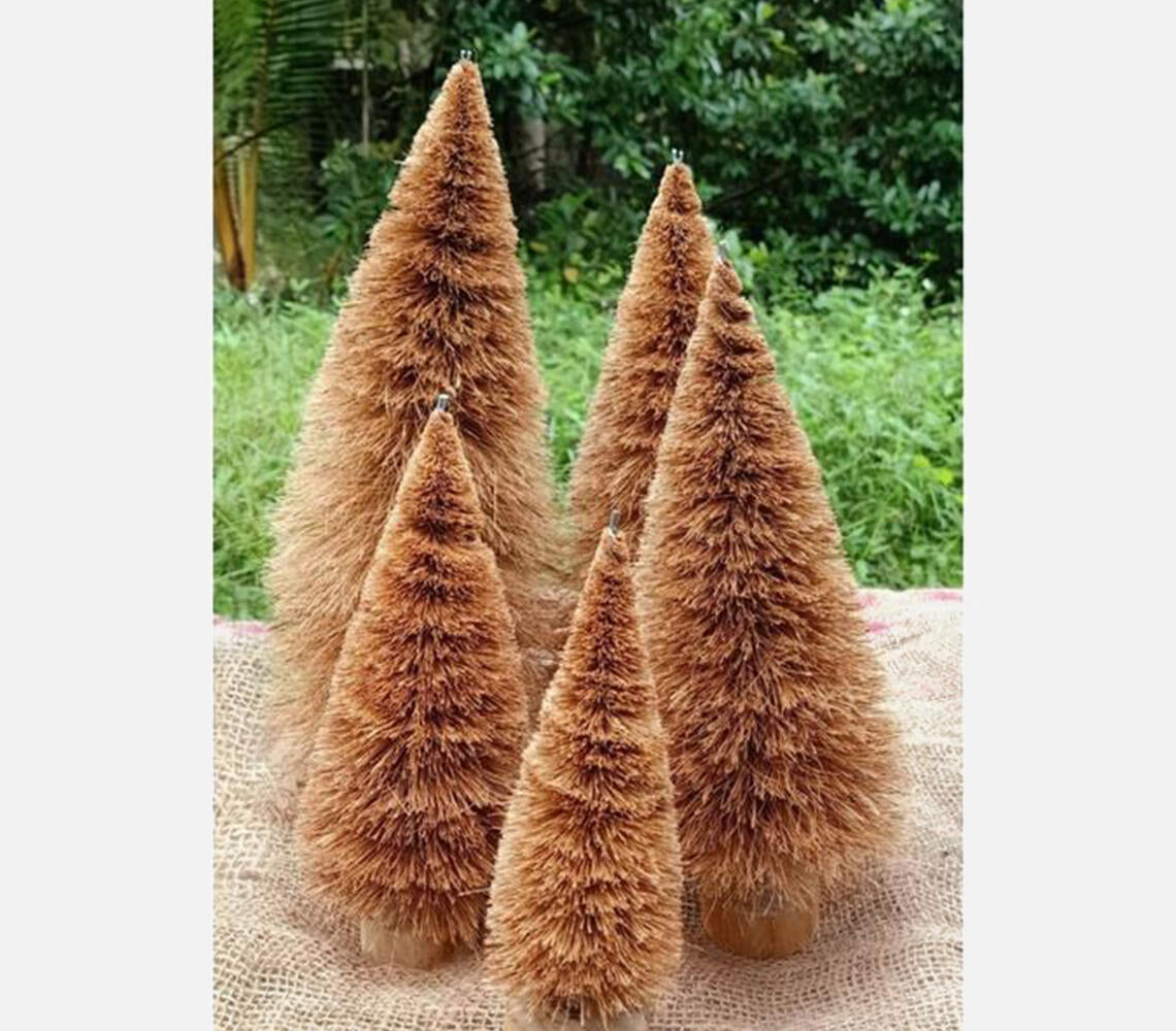 Handmade Coconut Coir Christmas Tree…